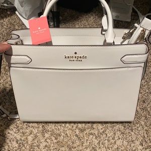Kate Spade, Staci leg, bigger than expected, white